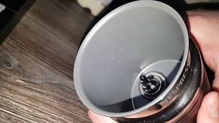 How to use a Nespresso Aeroccino Milk Frother  A Quick and Simple Guide [upl. by Cohdwell]