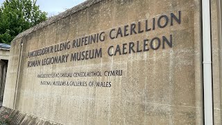 Caerleon Roman Fortress amp Baths  Including Caerleon Wood Sculptures [upl. by Asemaj282]