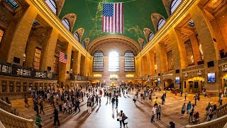 Walking Tour of Grand Central Terminal — New York City 【4K】🇺🇸 [upl. by Duarte]